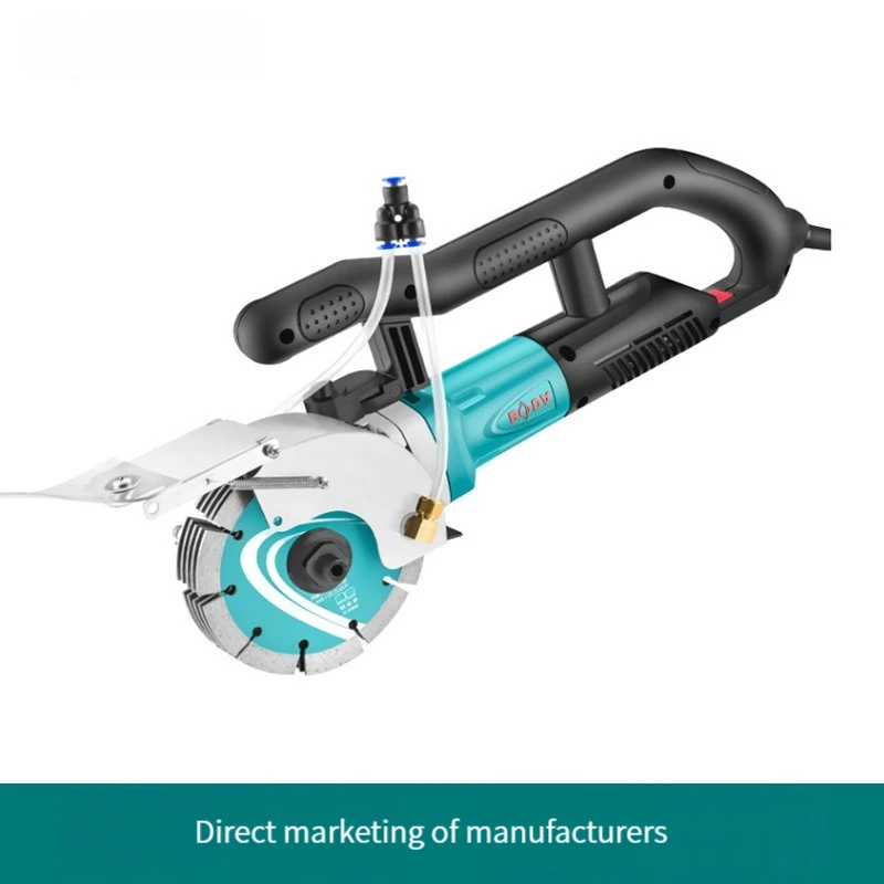 Professional 41mm Depth Wall Slotter Cutting Machine Grooving Long Handle Chaser With 135 Saw Blades