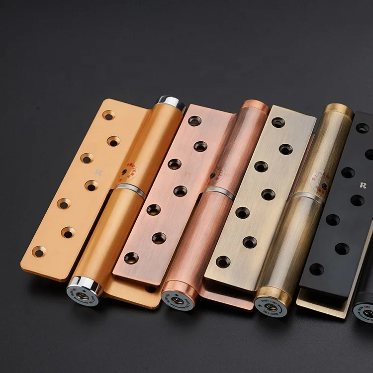 6 INCH stainless steel hydraulic buffer hinge silent automatic door closer for wooden door