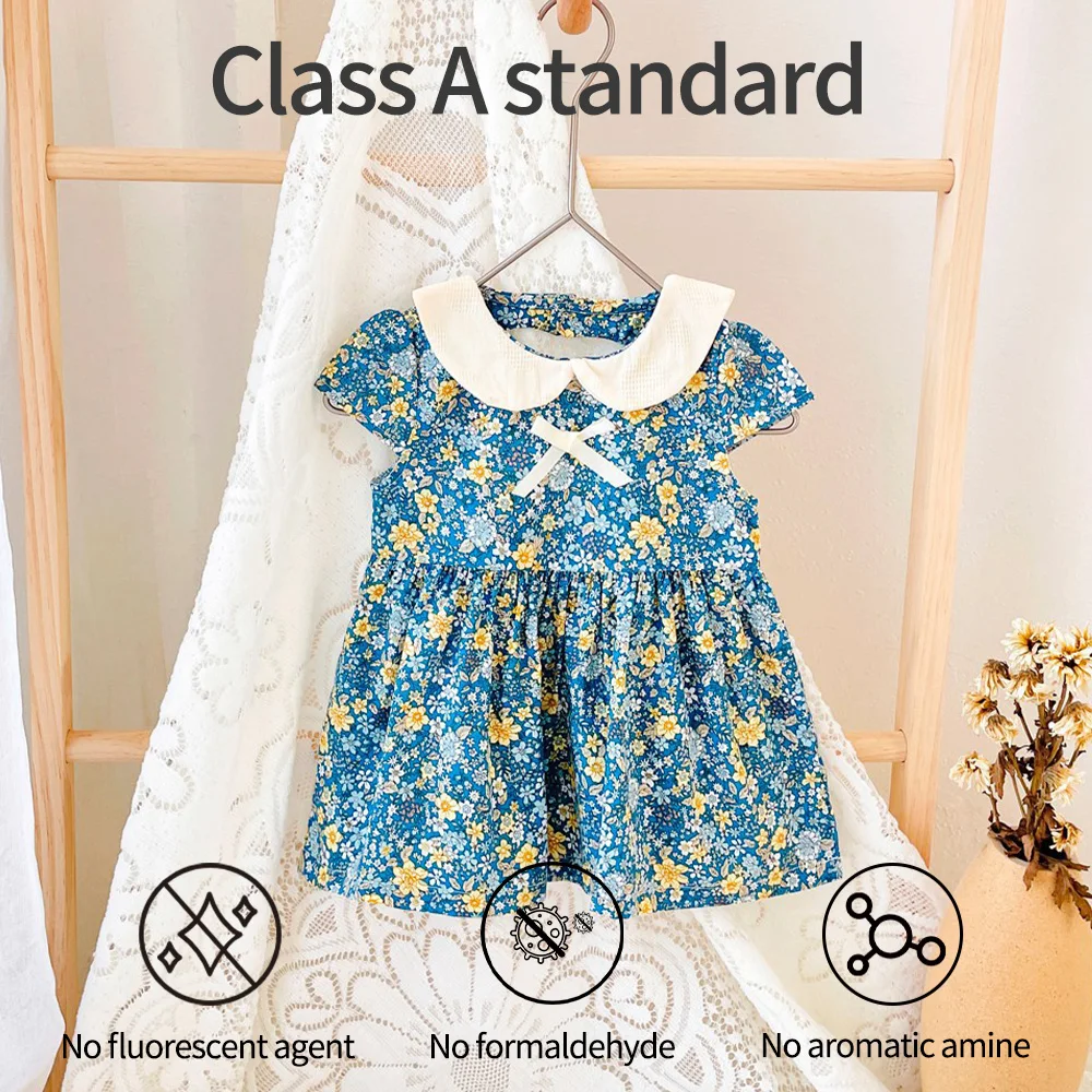 European style girl wedding dress for kids lovely birthday party  dresses for girls 2-12 years old sleeveless