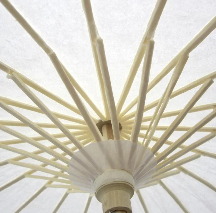 umbrella white paper parasol umbrella wedding Ceiling decoration paper umbrella