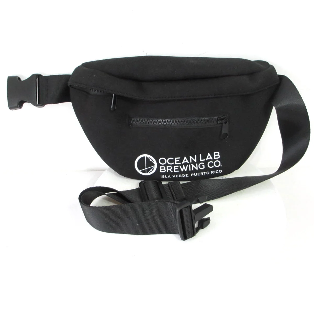 Custom Logo Solid color Fashion adjustable belt women neoprene chest waist bum bag soft fanny pack