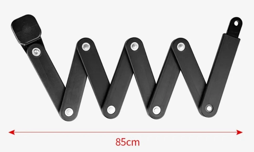 Bicycle Lock Anti-Theft Foldable Bike Lock MTB Road Bike Password Padlock High Security Electric Scooter Lock Bicycle Accessory