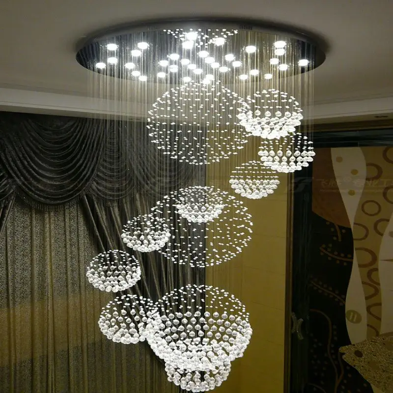 Hotel Decoration High Quality Modern Design Home Decor Lighting Luxury Crystal Chandelier