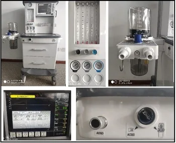 Superstar Supplies High-tech Function Anesthesia Respiratory Apparatus Anesthesia Machine