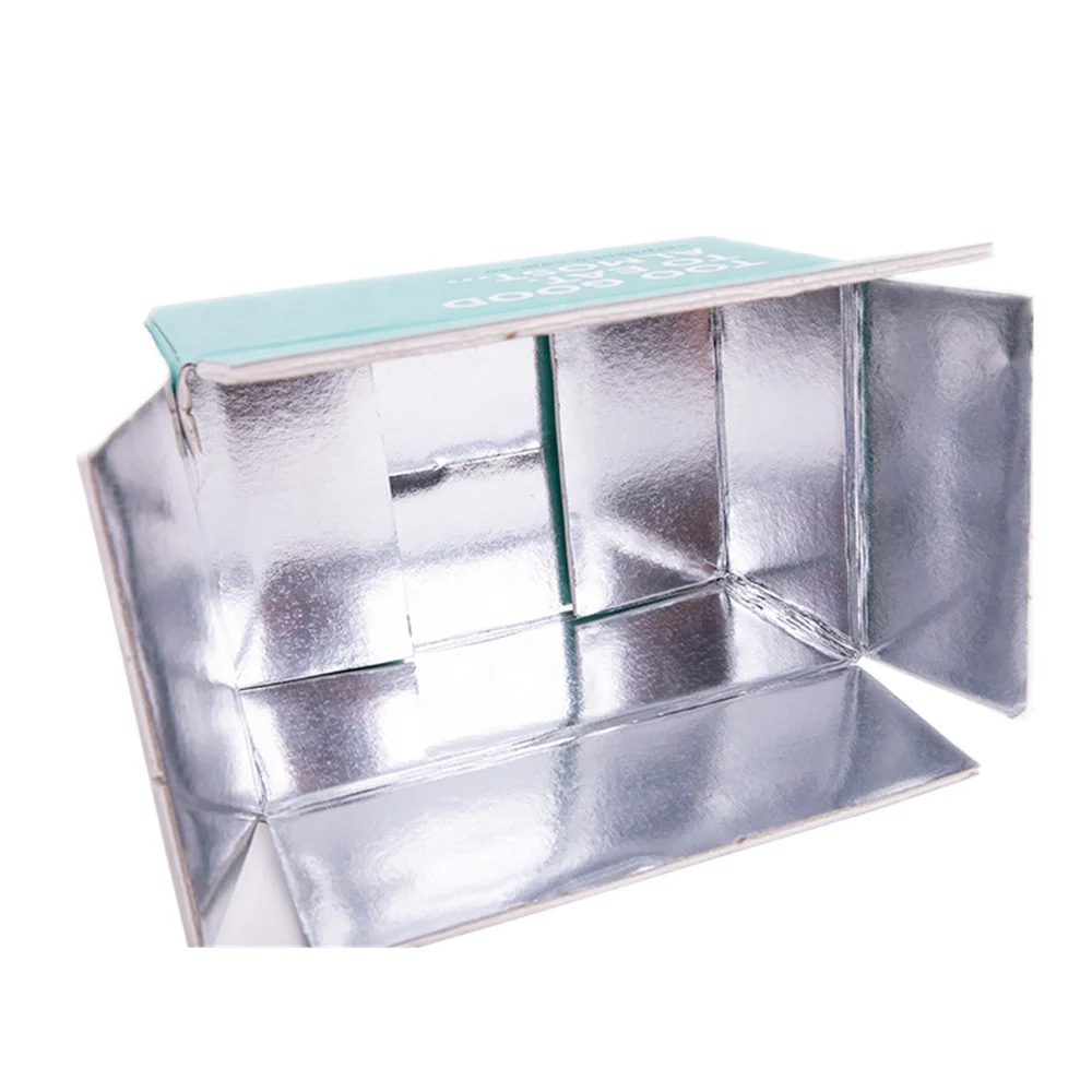 Meat Frozen Food Packing Thermal Insulated Cardboard Box For Cold Chain Transportation
