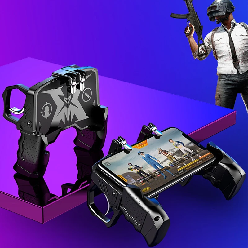 hot sale Mobile Handle joystick gaming trigger free fire control game trigger paid for pubg