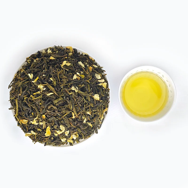 2024 Premium Milk Tea Rich Jasmine Green Flavour Freshly Processed  Loose Tea Suitable for Hotels and Shops
