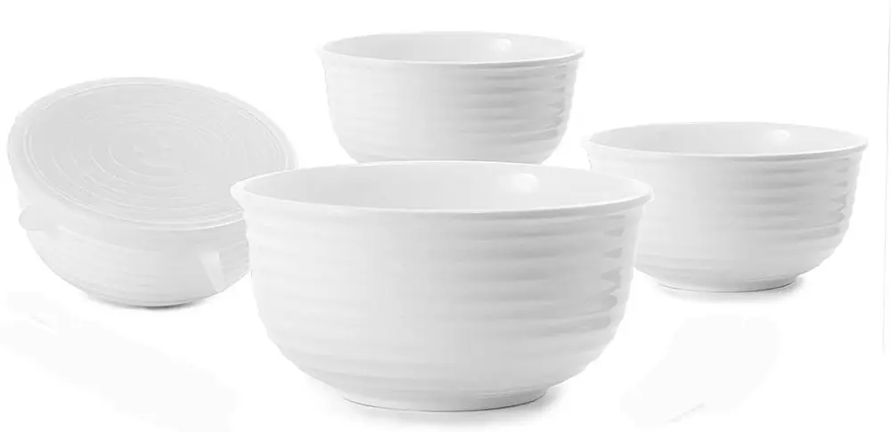 Manufacturing Home Restaurant noodle Soup Serving White Large Melamine Salad Bowl