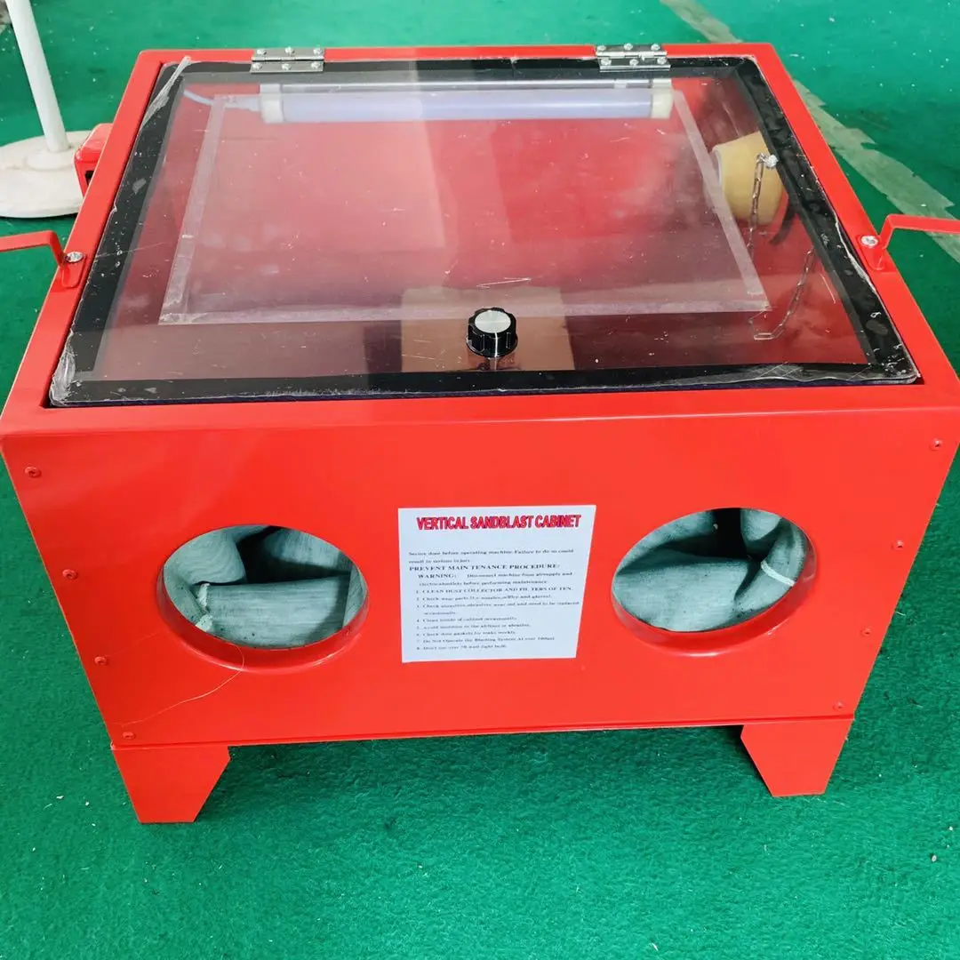 Industrial Sandblast Cabinet Mobile Sandblasting Equipment for