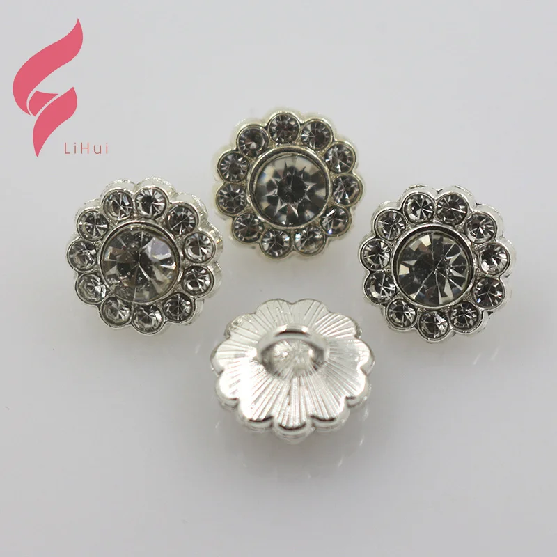 Lihui hardware Press Color Zinc Alloy Round Snap metal snaps press button Logo Snap Jeans Rivets Sewing for clothing