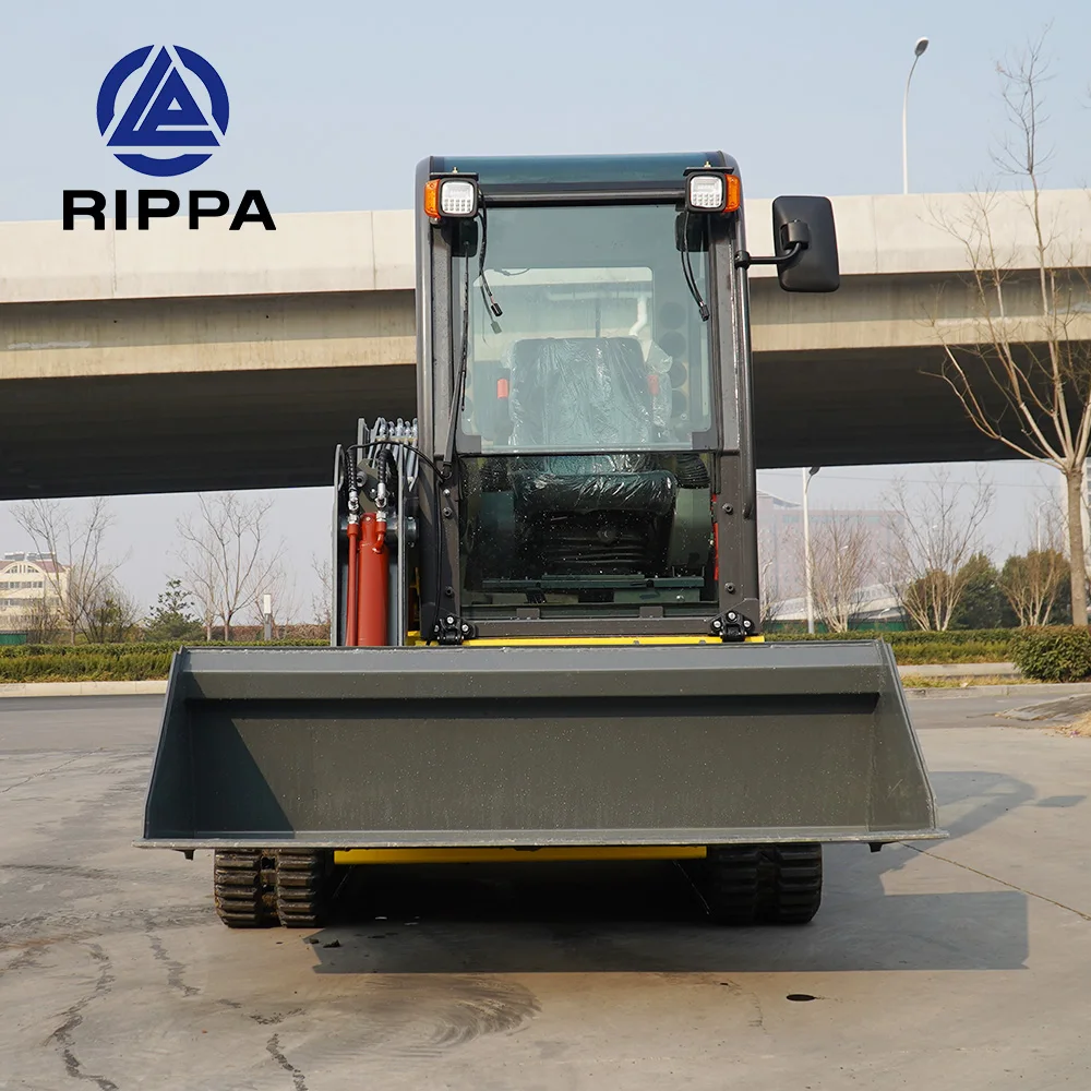 Гусеничный погрузчик Rippa 3500 кг для двигателя Epa Cummins мини-погрузчик борта продажа
