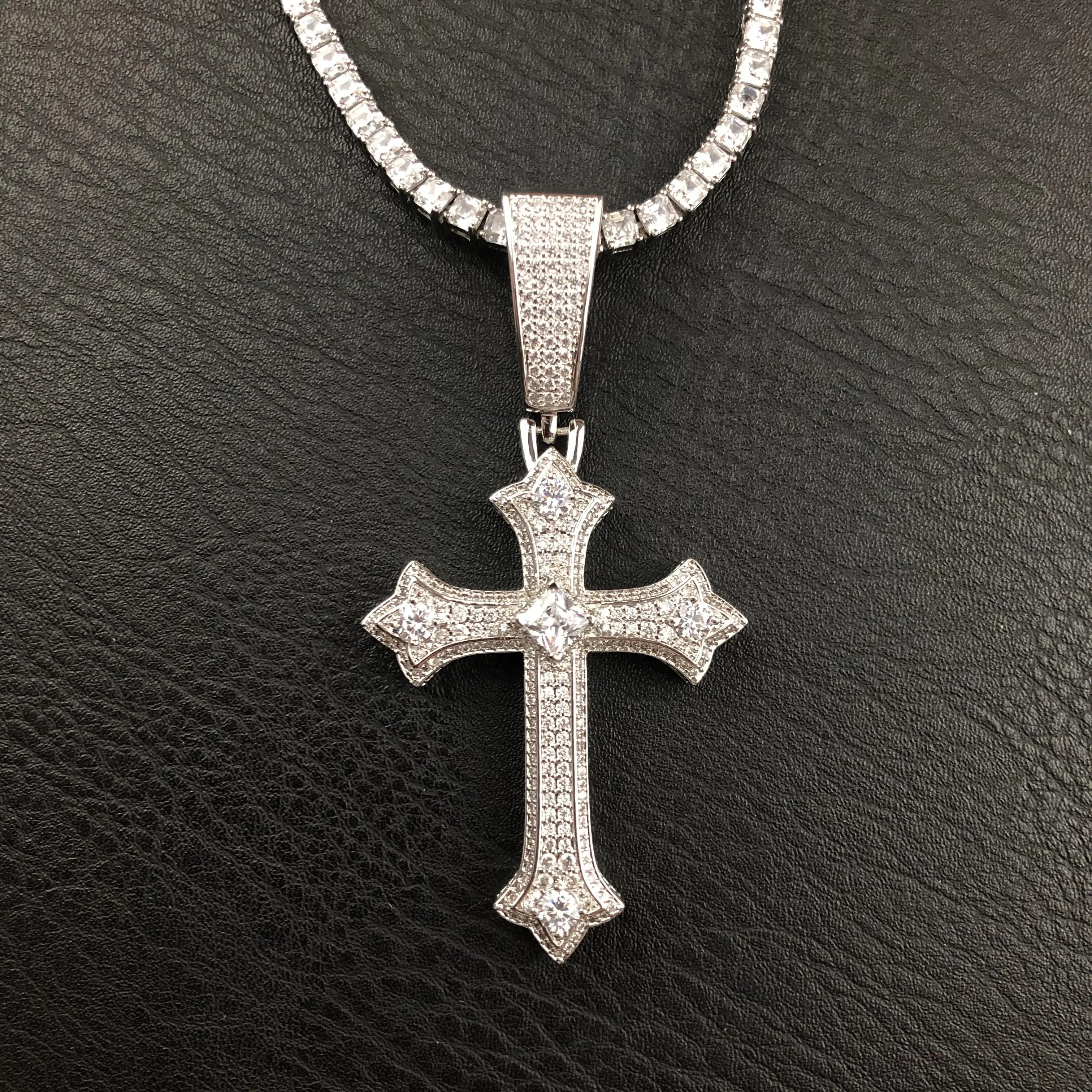 19mm button Jesus Cross Pendant