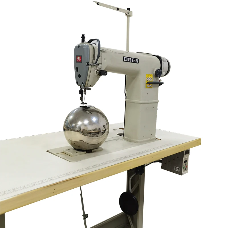 Industrial full hair breathable mesh ordinary fashion wig making sewing machine RN-810JF  round ball post bed wig sewing machine