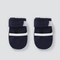 Factory manufacturer bamboo spandex plain color warm toddler stripe  baby mittens