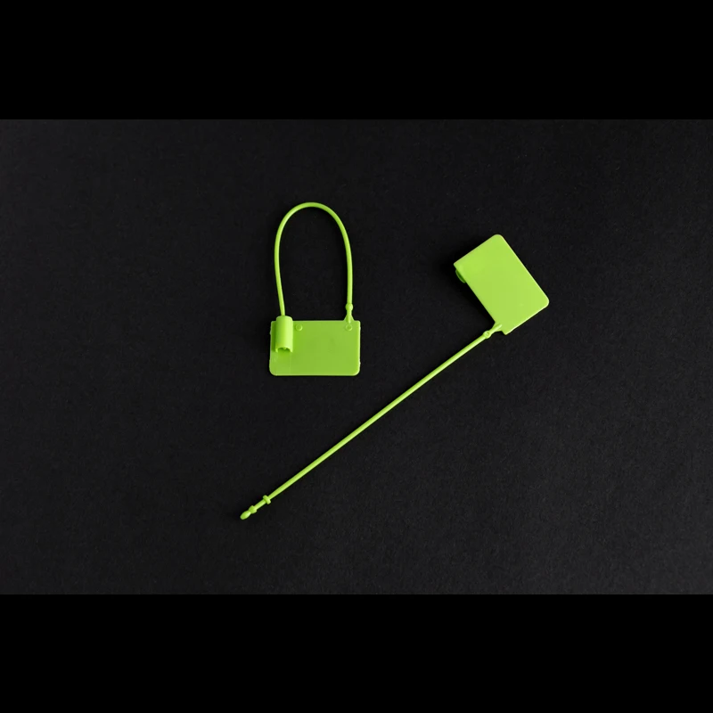 Personal fast and high quality Custom Plastic Tag Logistics Plastic Printable Company LOGO, Barcode and Digital Code