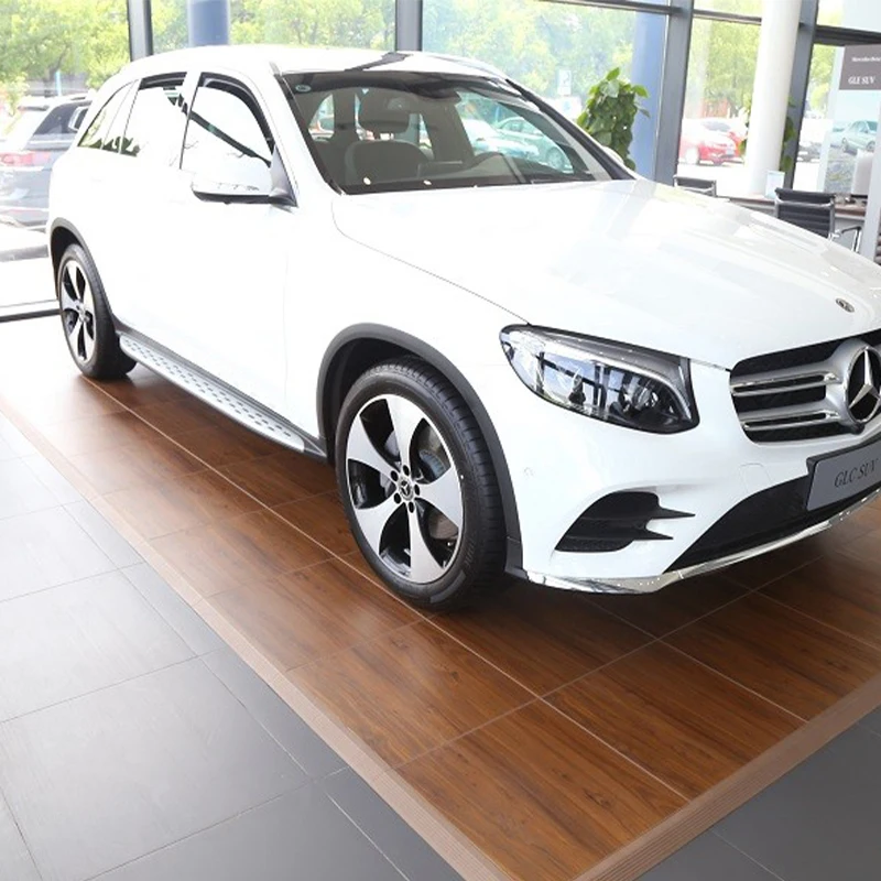 New Arrival Wholesale Modular Wooden Garage Floor Vinyl Portable PVC Star Wedding Dance Floor