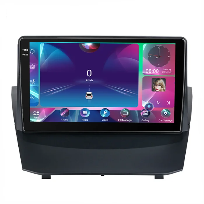 Android 13 DVD Radio Player 8 core 4+64 gb for Ford Fiesta 2009-2014 Car Radio Stereo GPS Navigation 4g lte