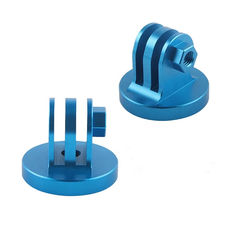 Aluminum alloy adapter Sports Camera Accessories tripod 1 / 4 metal conversion base fixed base For Gopro