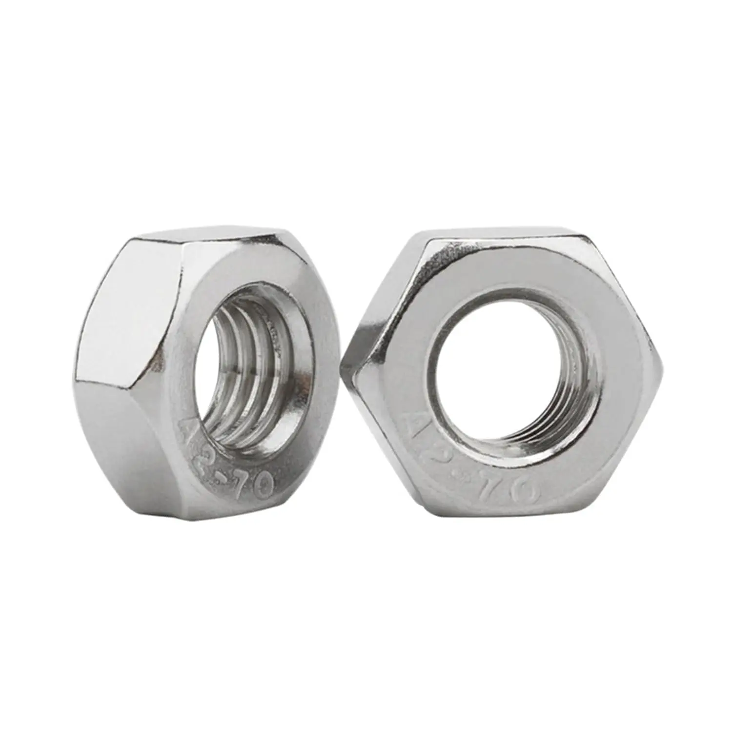 High Quality Carbon Steel Black Oxide DIN 934 Hex Nut M3-M24 Hexagon Nuts with Competitive Factory Prices