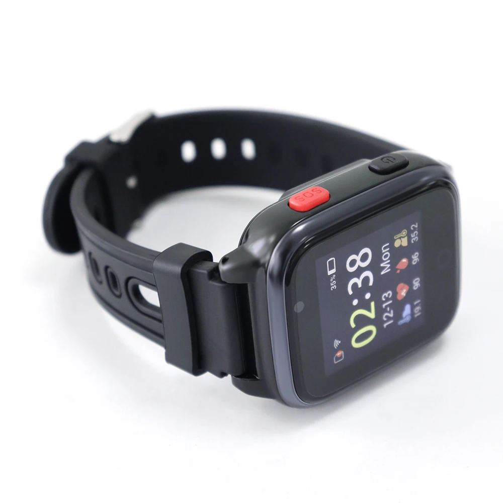 4G fever detection GPS tracker with SOS and body temperature measurement Smart Watch