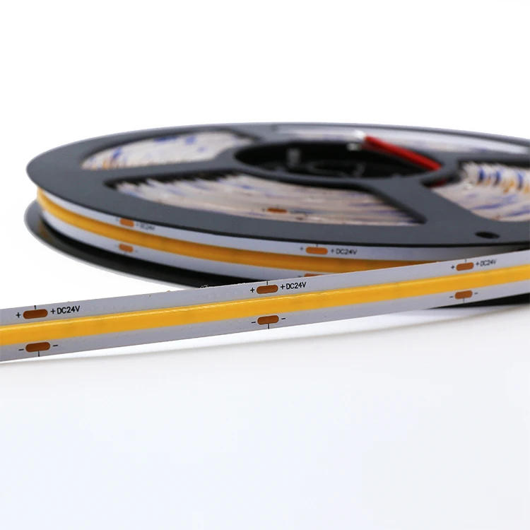 5m dc12v 24v 420led 8mm FPC Flexible fob strip cob led lights for home decoration