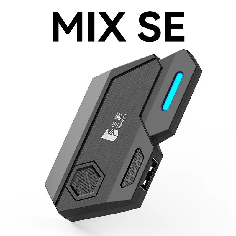 RGB Клавиатура Мышь Комбинированный беспроводной конвертер с клавиатурой одной рукой игровая мышь 4 в 1 игровой комбинированный пакет
