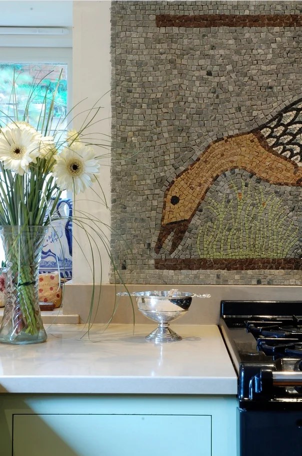 Modern wholesale mosaic tiles Mosaic Wallpaper 3d Art Murals Picture backsplash kitchen tiles mural mosaic tile for kitchen