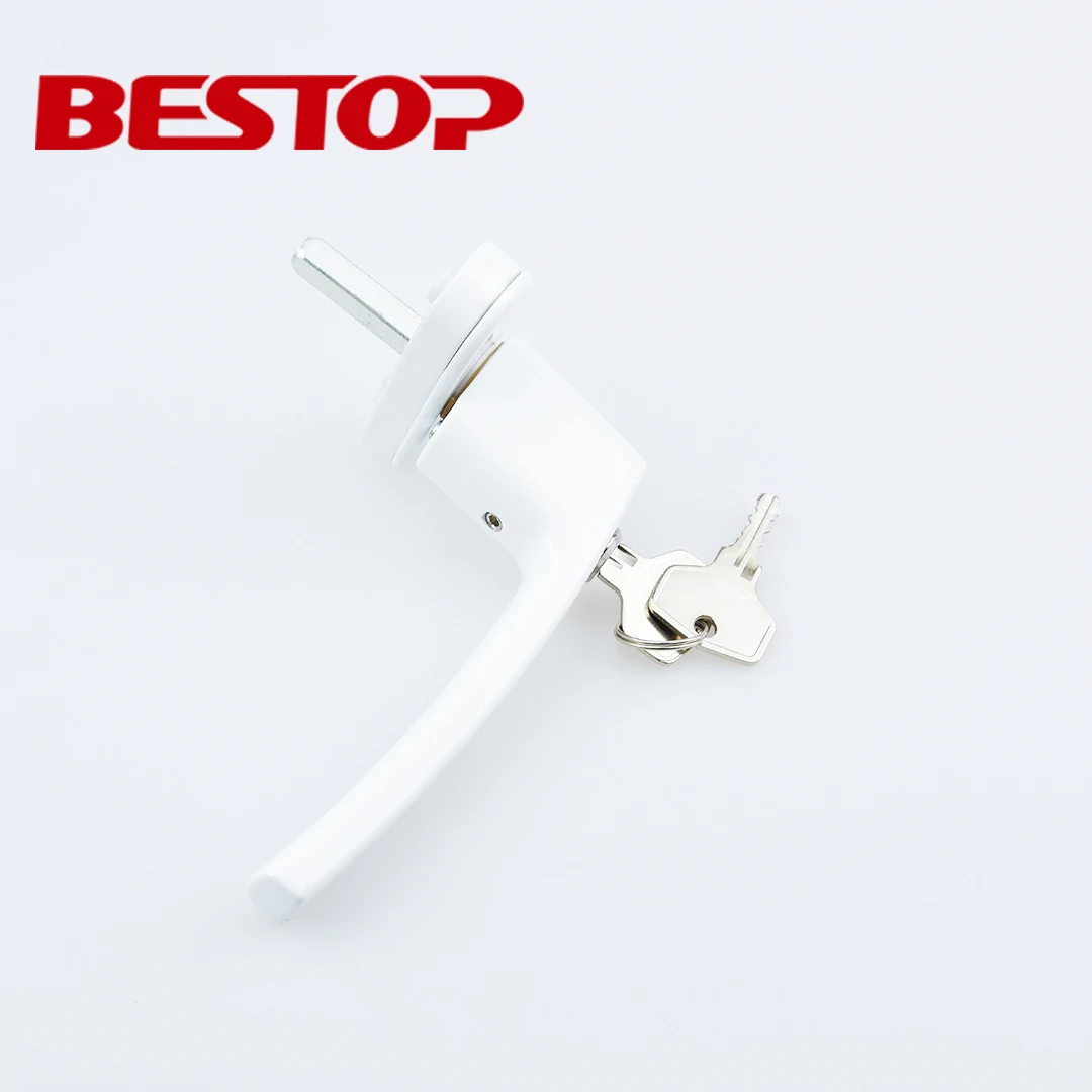 China Manufacturer New design UPVC  window handle lock casement handles locks