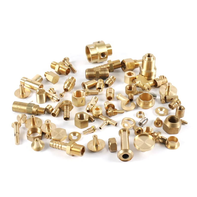 Customized Brass Components CNC Manufacture Brass Product CNC Machining Brass Parts