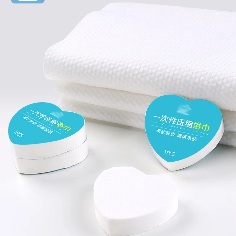 Custom nonwoven disposable compressed cotton face tissue bath towel