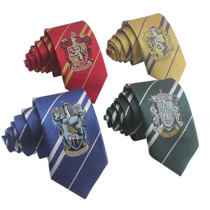 Ties Manufacturer Custom Logo Tie Mens Woven Jacquard Neck Silk  Polyester Ties