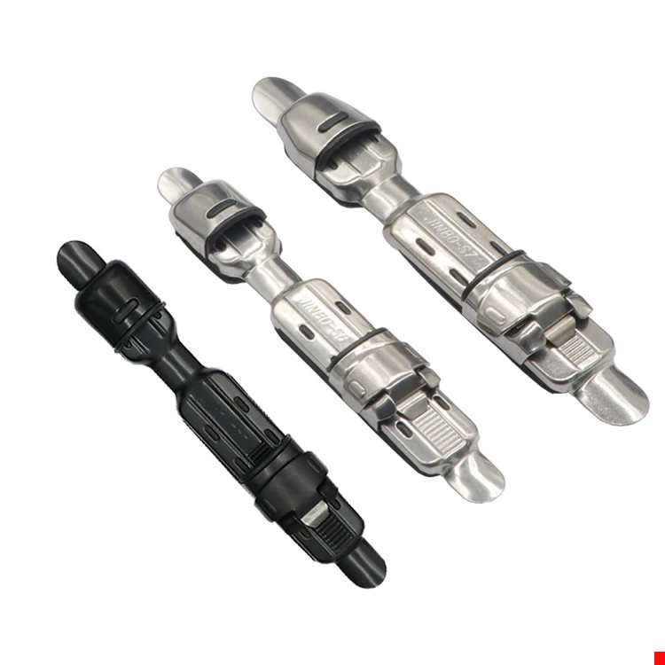 S6 S7 Fishing Rods Stainless Steel Wheel Seats Plate Reel Seat Rock Fishing Rod Reel Seat DIY  fishing rod reel holder