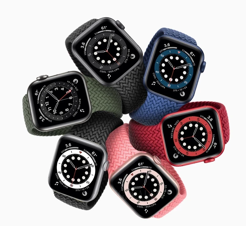 
For Apple Watch Bands 6 40mm 44mm Woven Solo Braided Loop Watch strap for apple watch iwatch series5/4/3/2/1/SE 38mm 42mm newest 