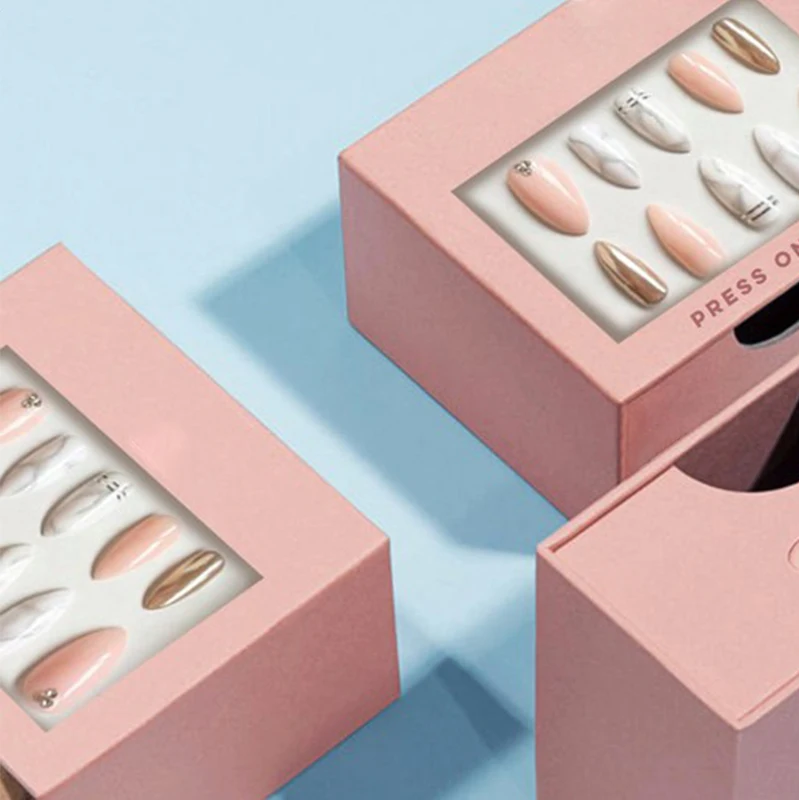 Custom Magnetic Box Packaging For Beauty instrument Skincare Lipstick Serum Set Cosmetic Perfume Nail Polish Cream Gift Boxes