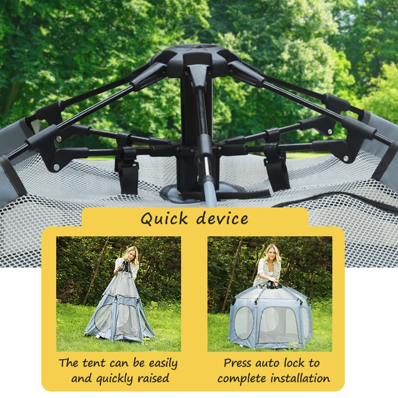 PRODIGY UF004A Kids Safety Pop Up Child Baby Playpen Tent pop up playpen