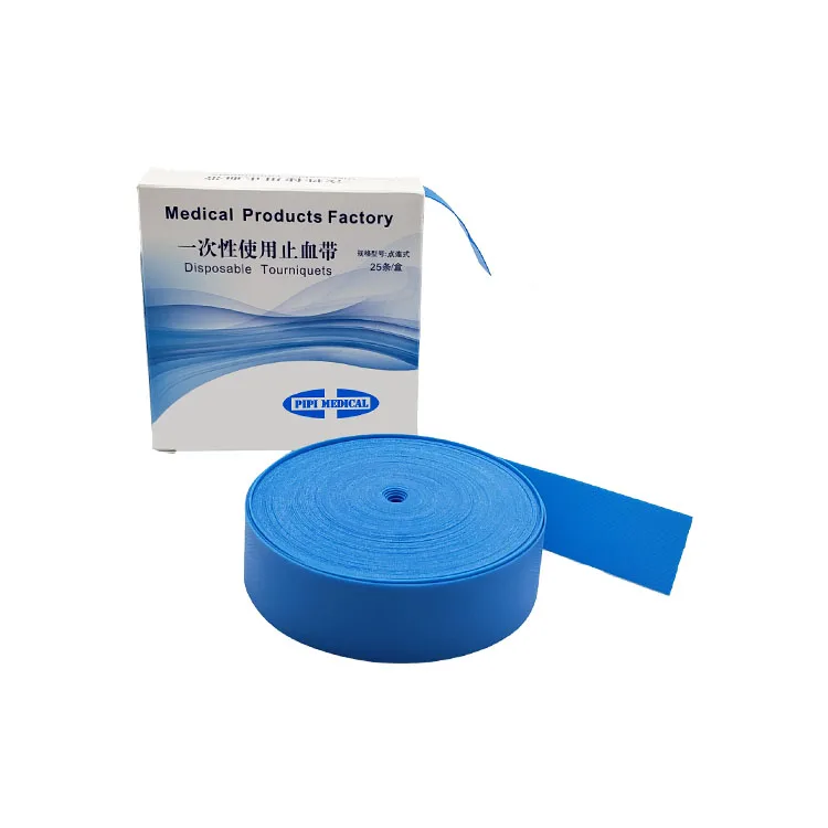 Одноразовый медицинский жгут из ТПЭ, эластичный жгут