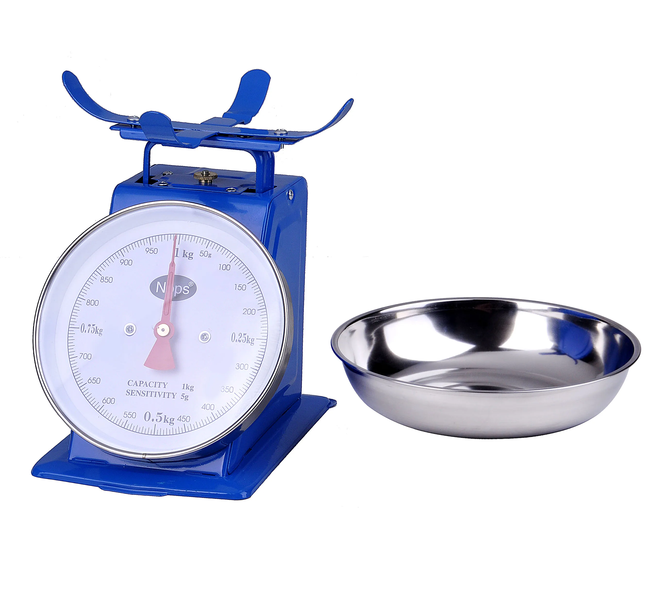Weight Scale Balance Kitchen Weighing Mechanical Food Scales Dial Spring Scale Weigh in Bowl Metal Housing
