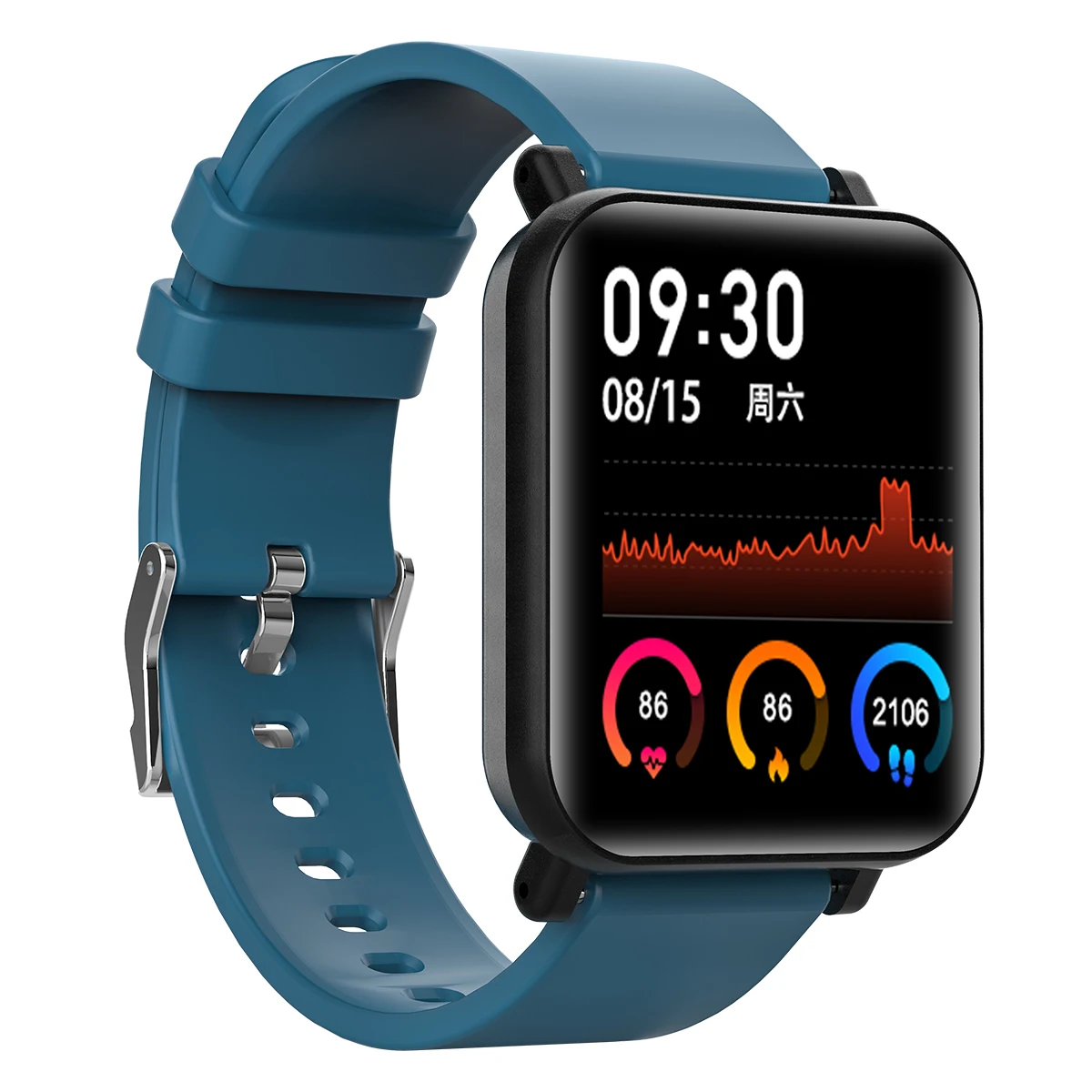 
 Круглые пользовательские обои ip68 Водонепроницаемые умные часы 1,3 дюйма большой цветной экран прогноз погоды умные часы C20 для мужчин и женщин  