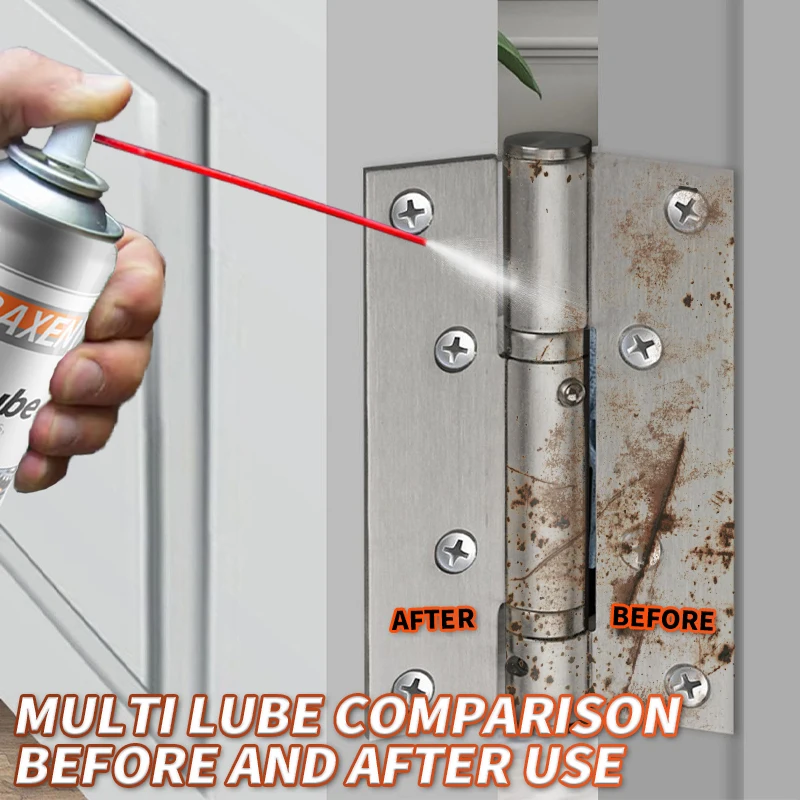 Mult Lube Chain Lube Car De-rust Lubricating Spray Rust Remover Multi Purpose Anti Rust Pro Lubricant Spray Aerosol