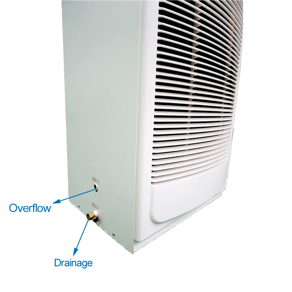 138 L/D Portable Dehumidifier Smart Moisture Removing Machine for Commercial Use