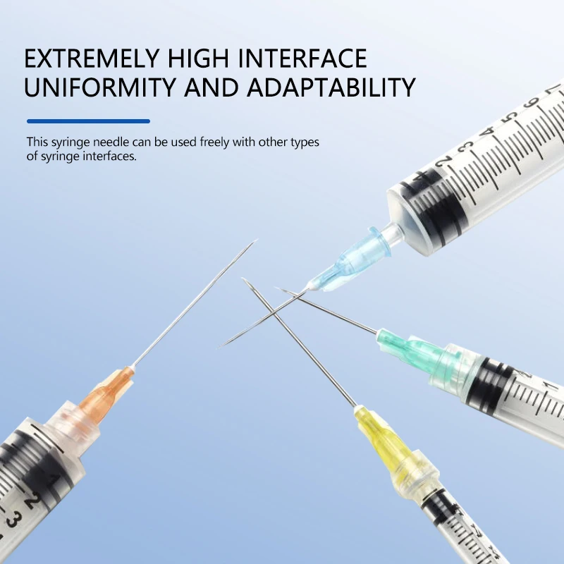 Manufacturer Syringe Needle Stainless Steel Hypodermic Injection Syringe Needle Medical Disposable Needle