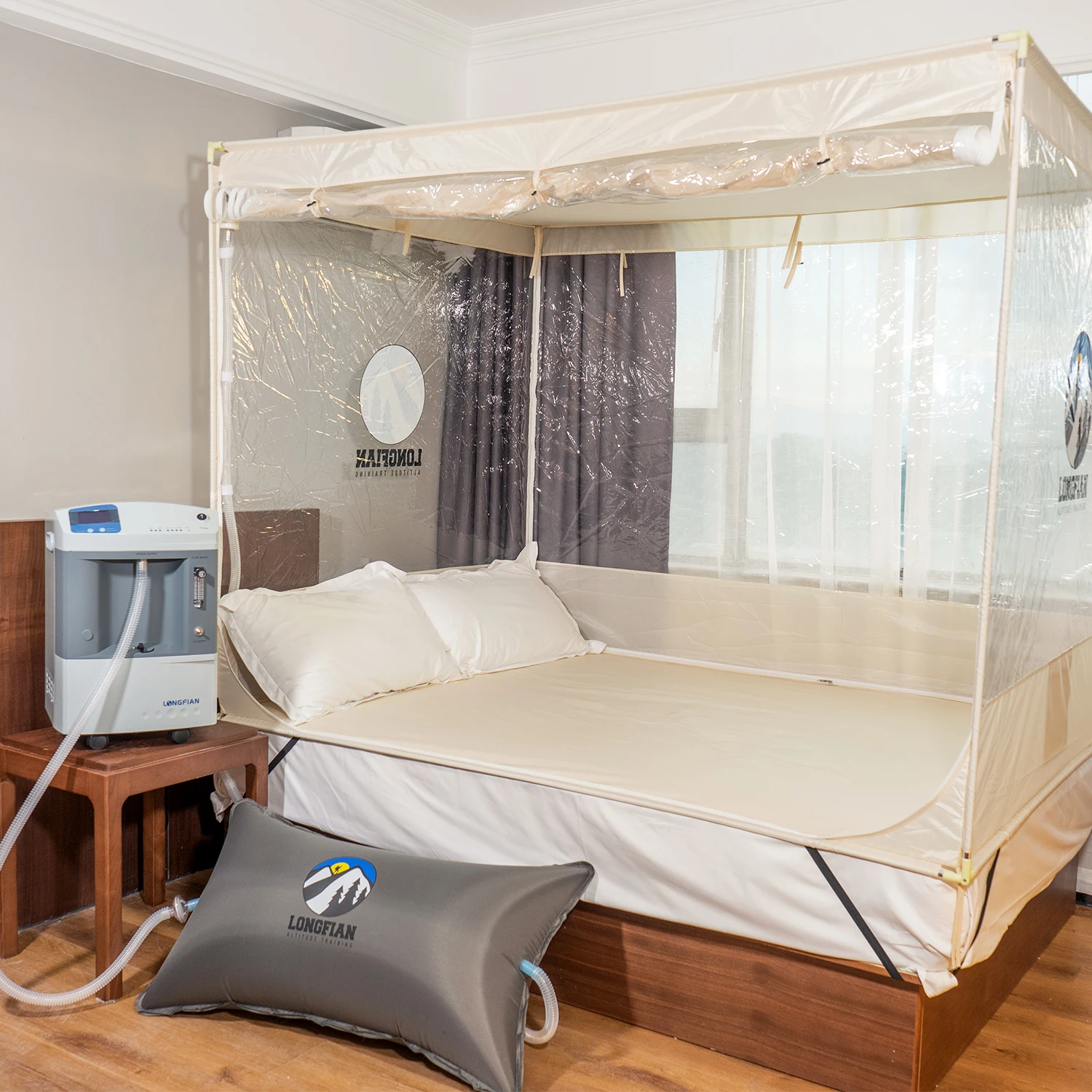 Endurance training of athletes hypoxic tent