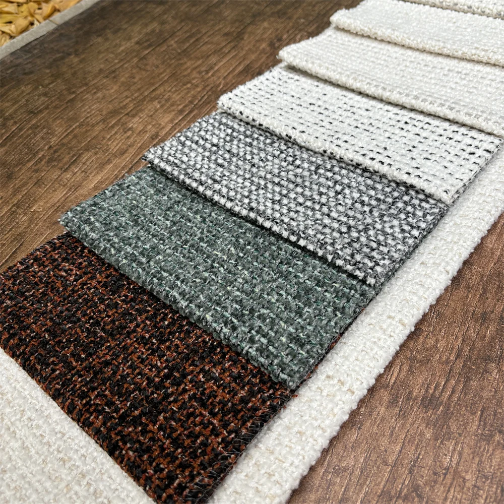 Home textile high quality jacquard chenille upholstery sofa fabric Vega 0121