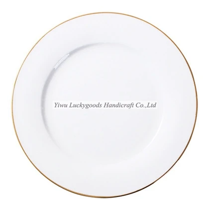 
 LK20190921-05 10 дюймов белые керамические тарелки для свадебной вечеринки Таблица использования  