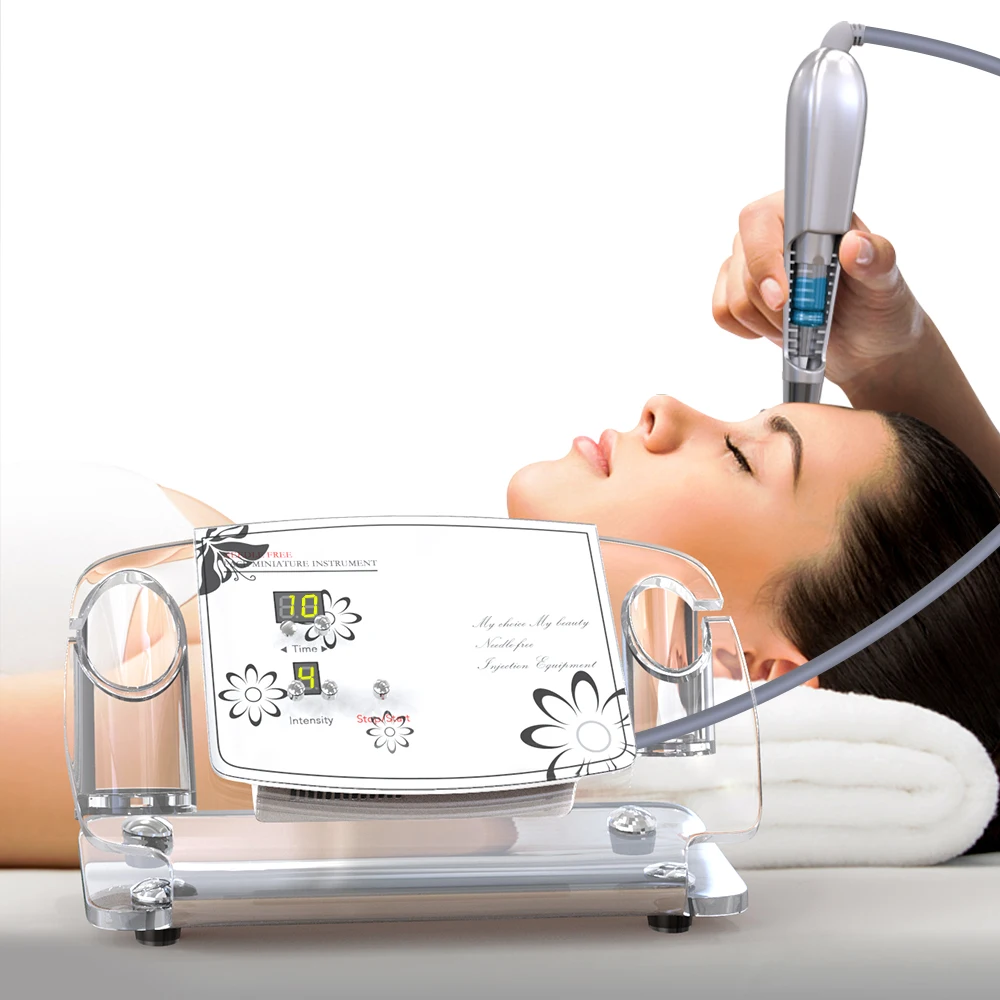 New serum no injection electroporation and meso 2 in 1 handles machine no needle mesotherapy for face whitening anti-puffiness