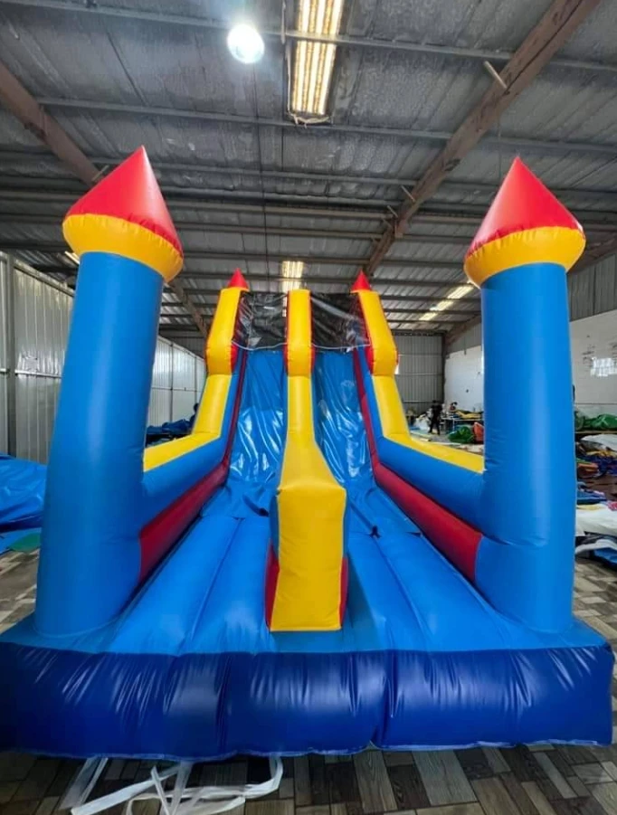 Obstacle Clearance Inflatable Game PVC Unisex Adult Inflatable Obstacle Course Customize Size 60 Ft Jump Orange Titan Obstacles