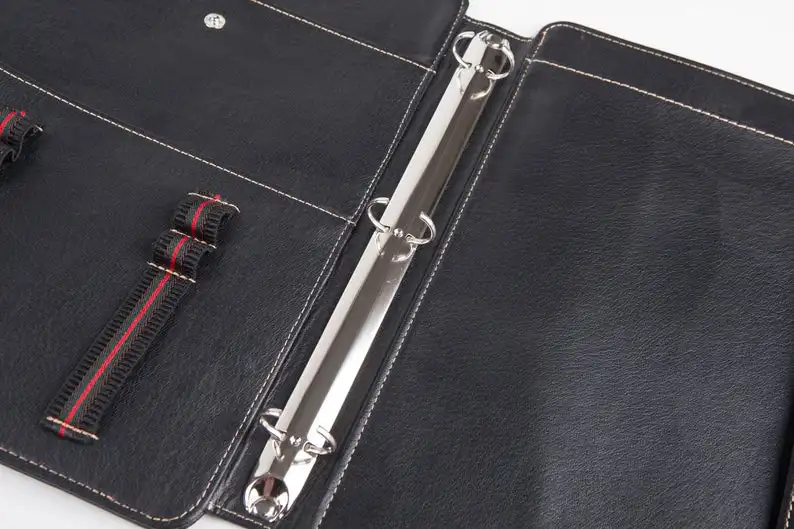 Custom Pu Leather Portfolio Conference A4 Size Office Portfolio