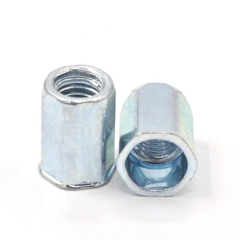 Factory wholesale price custom color countersunk head full hexagon rivet nuts