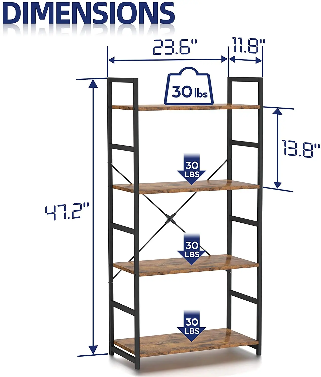 Полка для хранения 6 ярусов вертикальные книжные шкафы Современная книжная полка спальни гостиной и дома