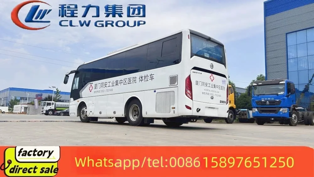China Factory 2025 Brand New Mobile Ambulance Emergency Vehicles Ambulance Equipment Mobile Clinic Bus for Sale